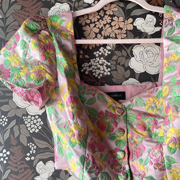 NWOT MAJORELLE Jade top in flamingo pink size small - Picture 6 of 7